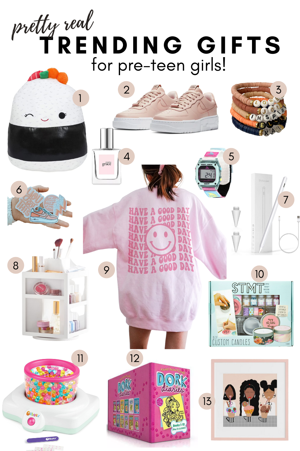 Trending Gifts for Pre-teen Girls - Pretty Real